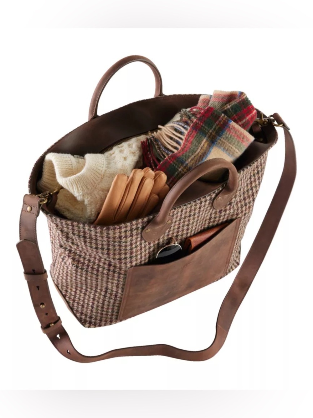 Signature Anniversary Tote, Harris Tweed - Picture 8 of 13